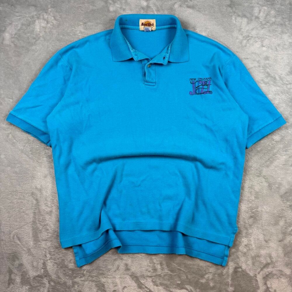 Hard-rock-cafe Men's Blue Polo-shirts